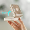Mini fan be hanging around the neck and foldable